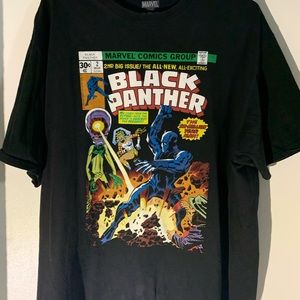 Black panther marvel tee